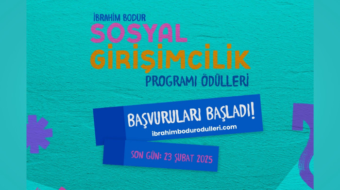 9. İBRAHİM BODUR SOSYAL GİRİŞİMCİLİK PROGRAMI BAŞVURULARI BAŞLADI