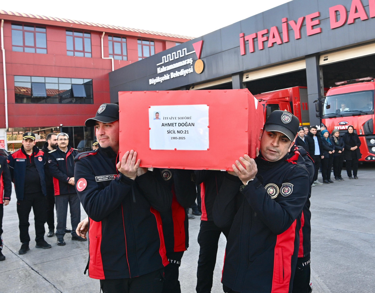 Görevi Başında Şehit Olan İtfaiye Eri’ne Son Veda