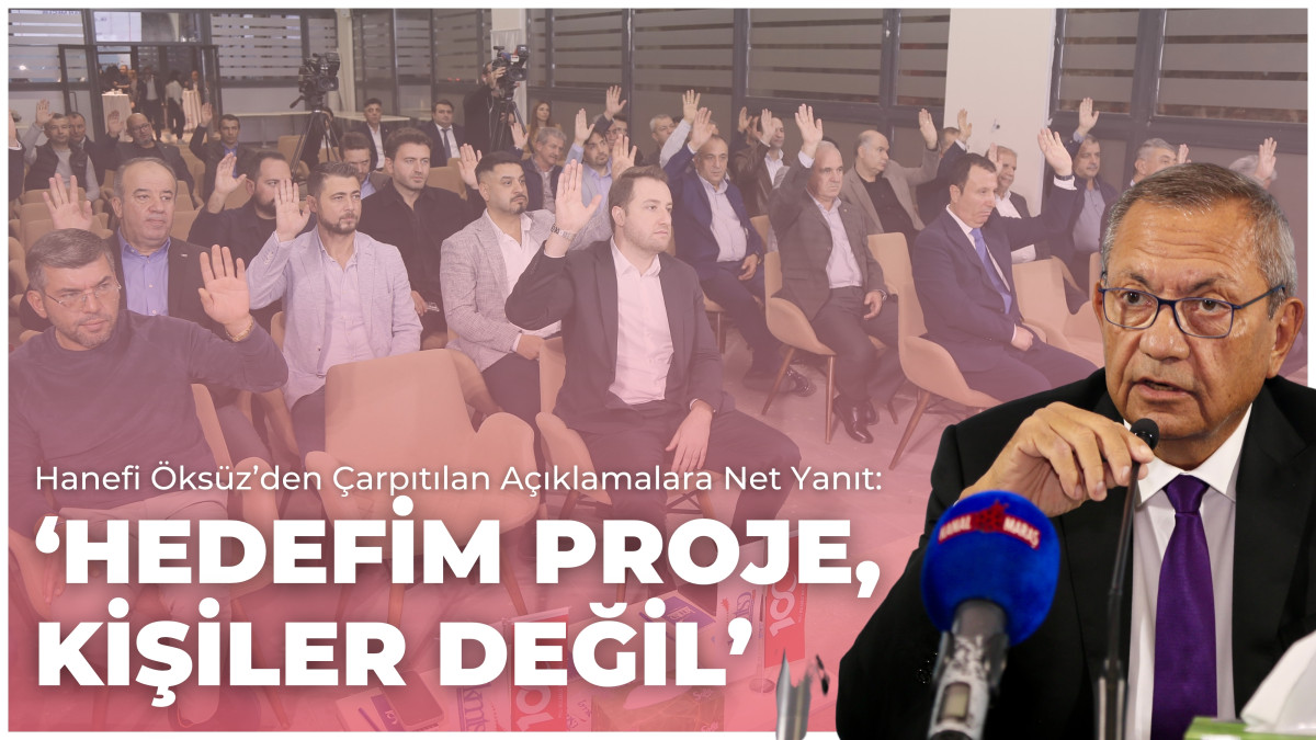 Hanefi Öksüz’den Çarpıtılan Açıklamalara Net Yanıt: Hedefim Proje, Kişiler Değil