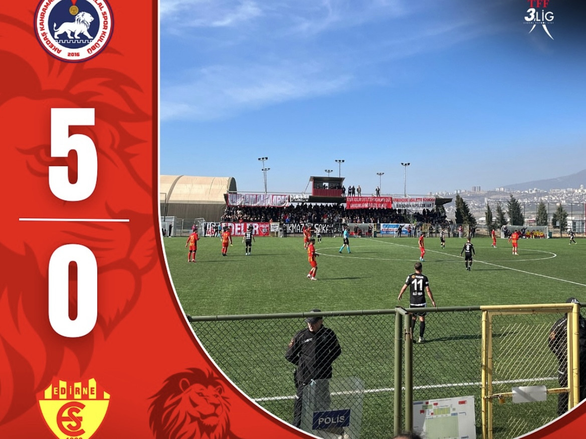 İstiklalspor’dan gol yağmuru: Edirnespor’u 5-0 mağlup etti