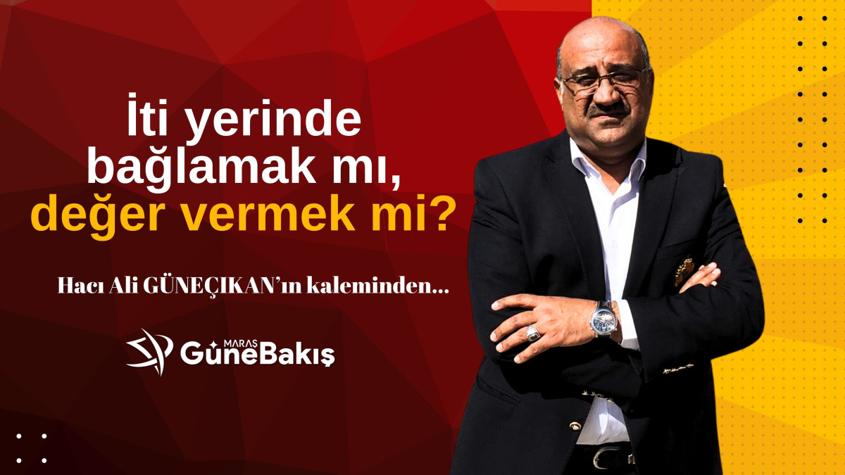 İti yerinde bağlamak mı, değer vermek mi?