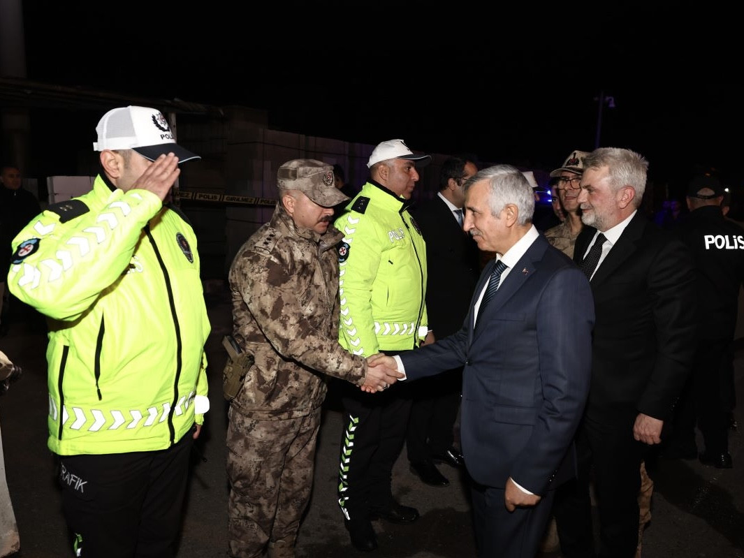 Vali Ünlüer Başkanlığında Üst Düzey Protokol  Üyelerinden Yeni Yıl Ziyaretleri 